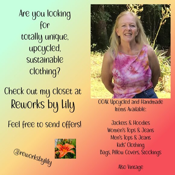 Unique Upcycled and Handmade Clothing and Decor - Picture 1 of 1